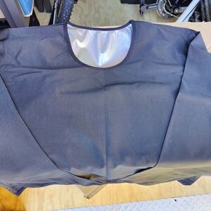 Black Top And Bottom Workout Sweat Suit. Completely Soaked At The End Of Workout